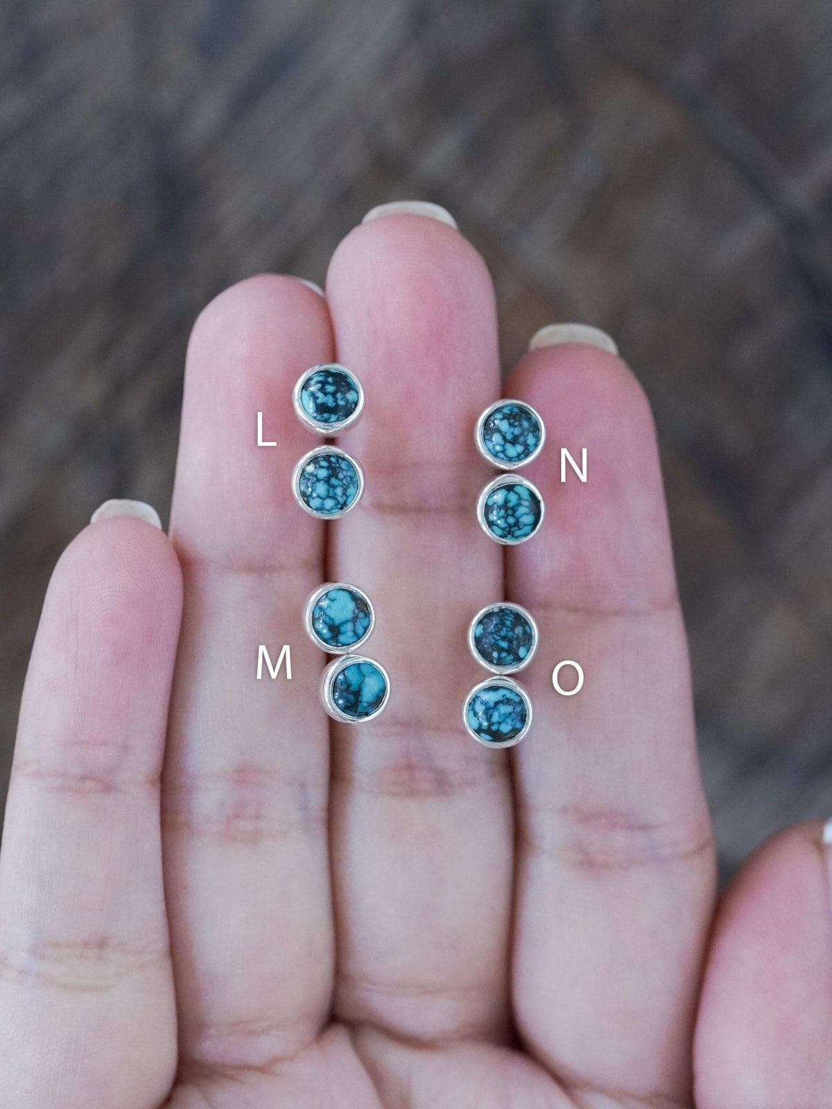 American Turquoise Earrings - Gardens of the Sun | Ethical Jewelry
