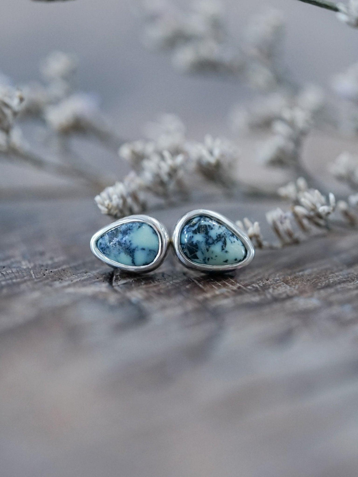 American Turquoise Earrings - Gardens of the Sun | Ethical Jewelry