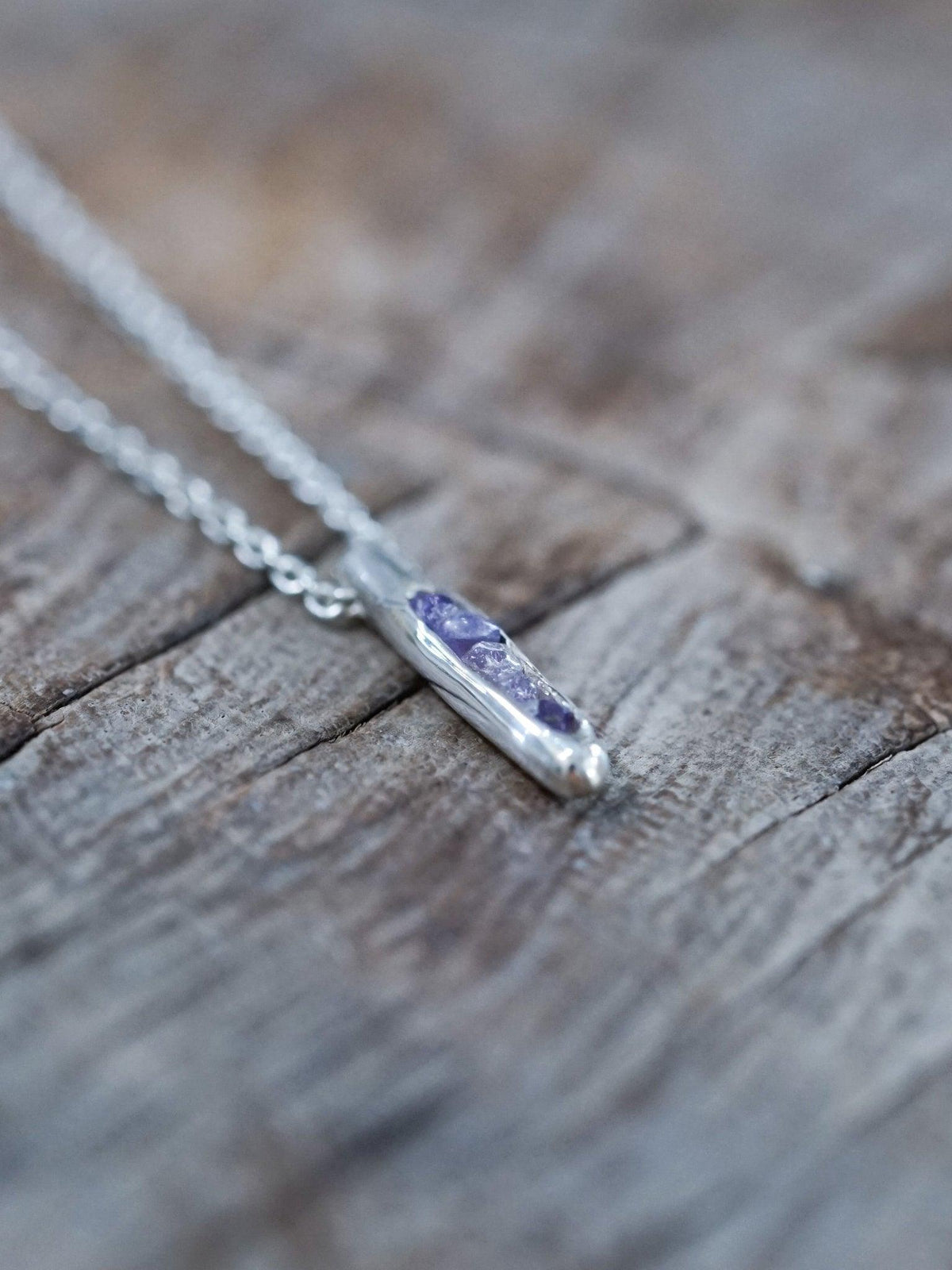 Amethyst Necklace with Hidden Gems - Gardens of the Sun | Ethical Jewelry
