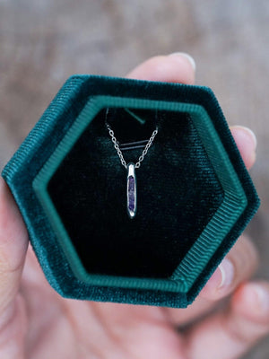 Amethyst Necklace with Hidden Gems - Gardens of the Sun | Ethical Jewelry