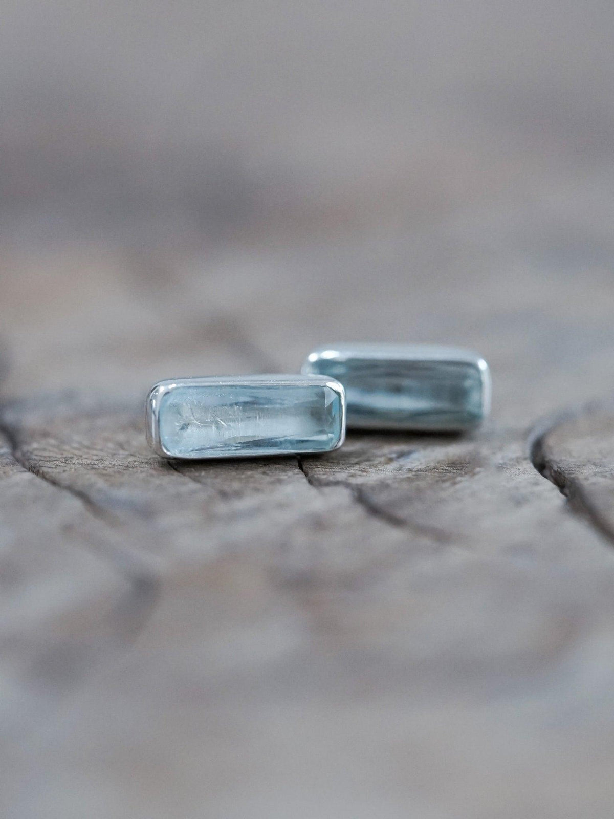 Aquamarine Earrings - Gardens of the Sun | Ethical Jewelry