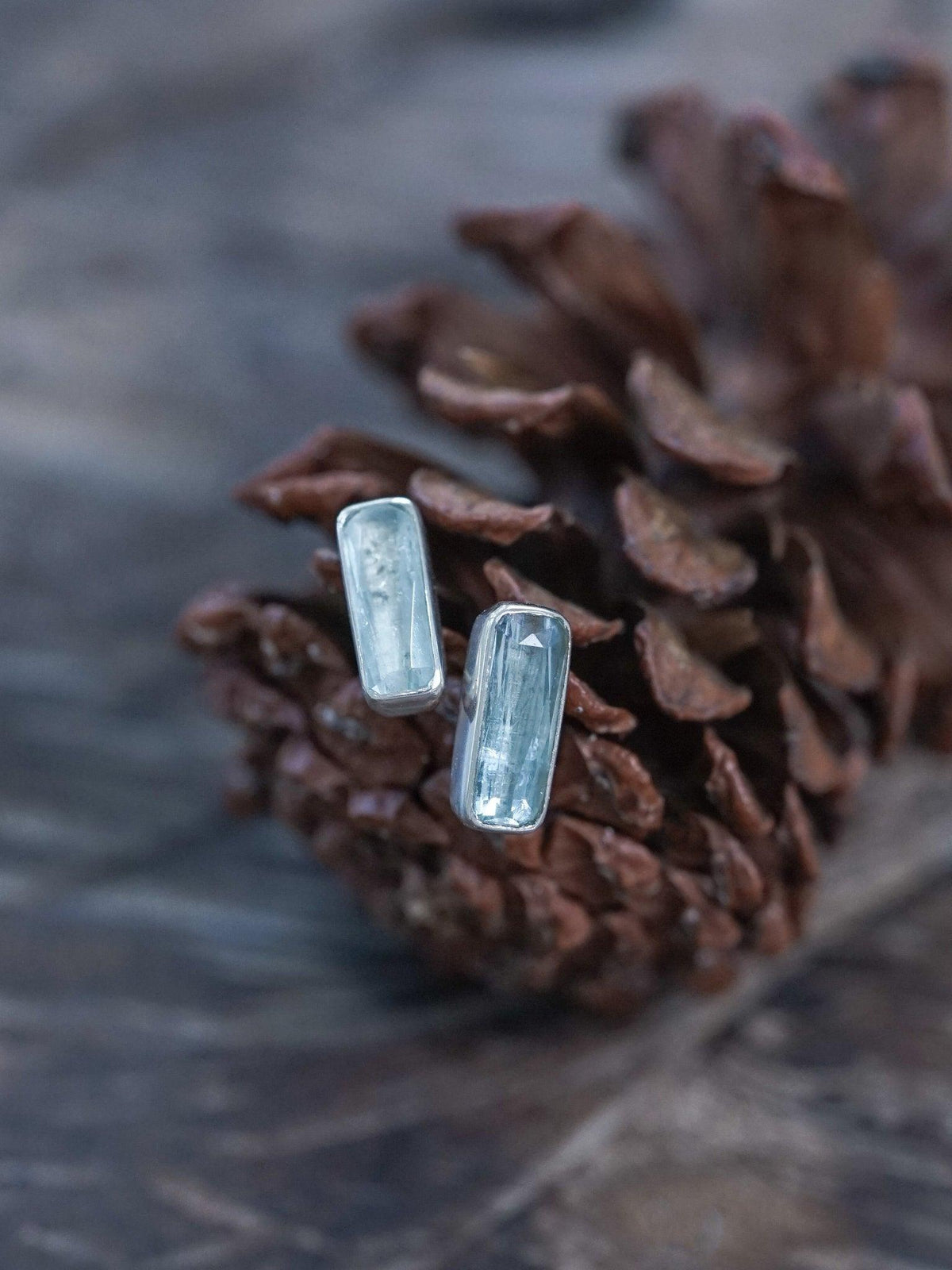 Aquamarine Earrings - Gardens of the Sun | Ethical Jewelry