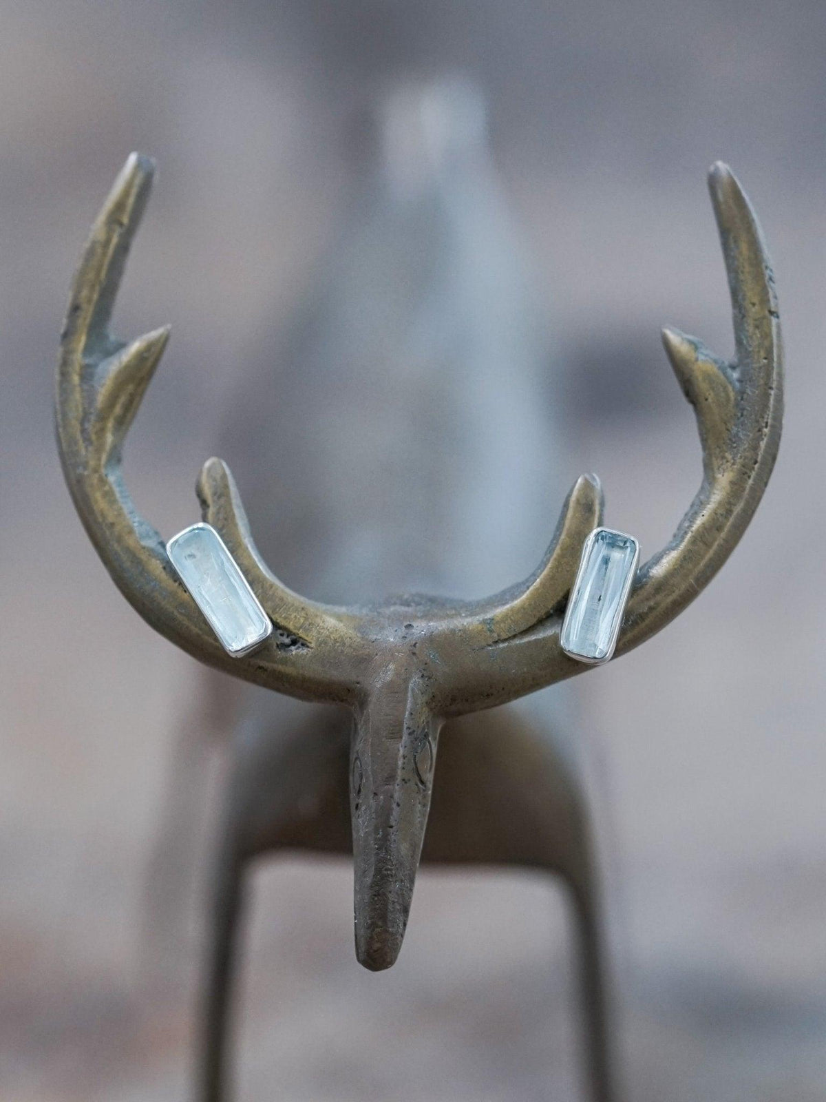 Aquamarine Earrings - Gardens of the Sun | Ethical Jewelry