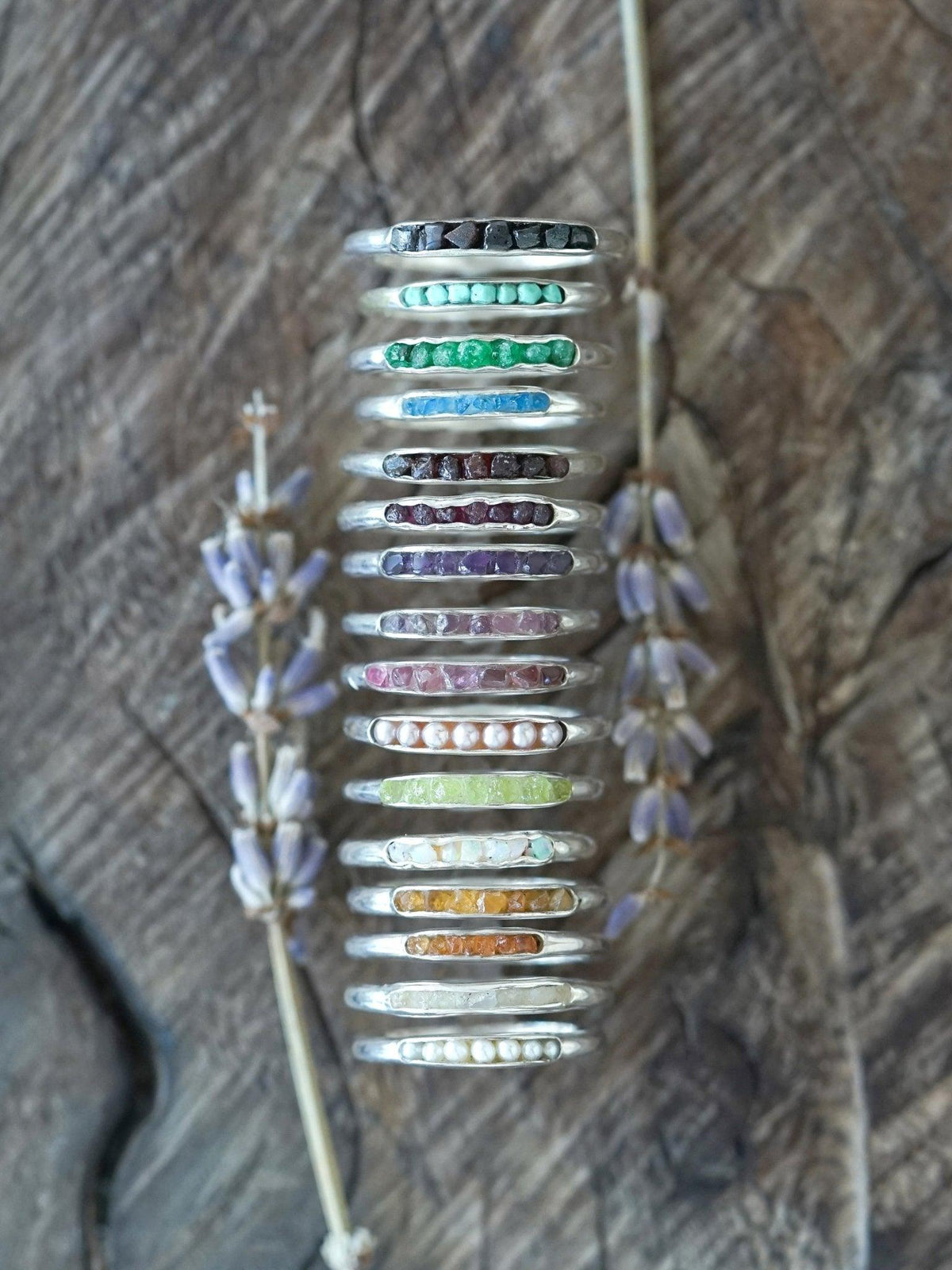 Arizona Peridot Ring with Hidden Gems - Gardens of the Sun | Ethical Jewelry