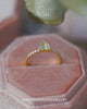 Triangular Diamond Ring in Ethical Gold - Gardens of the Sun | Ethical Jewelry 