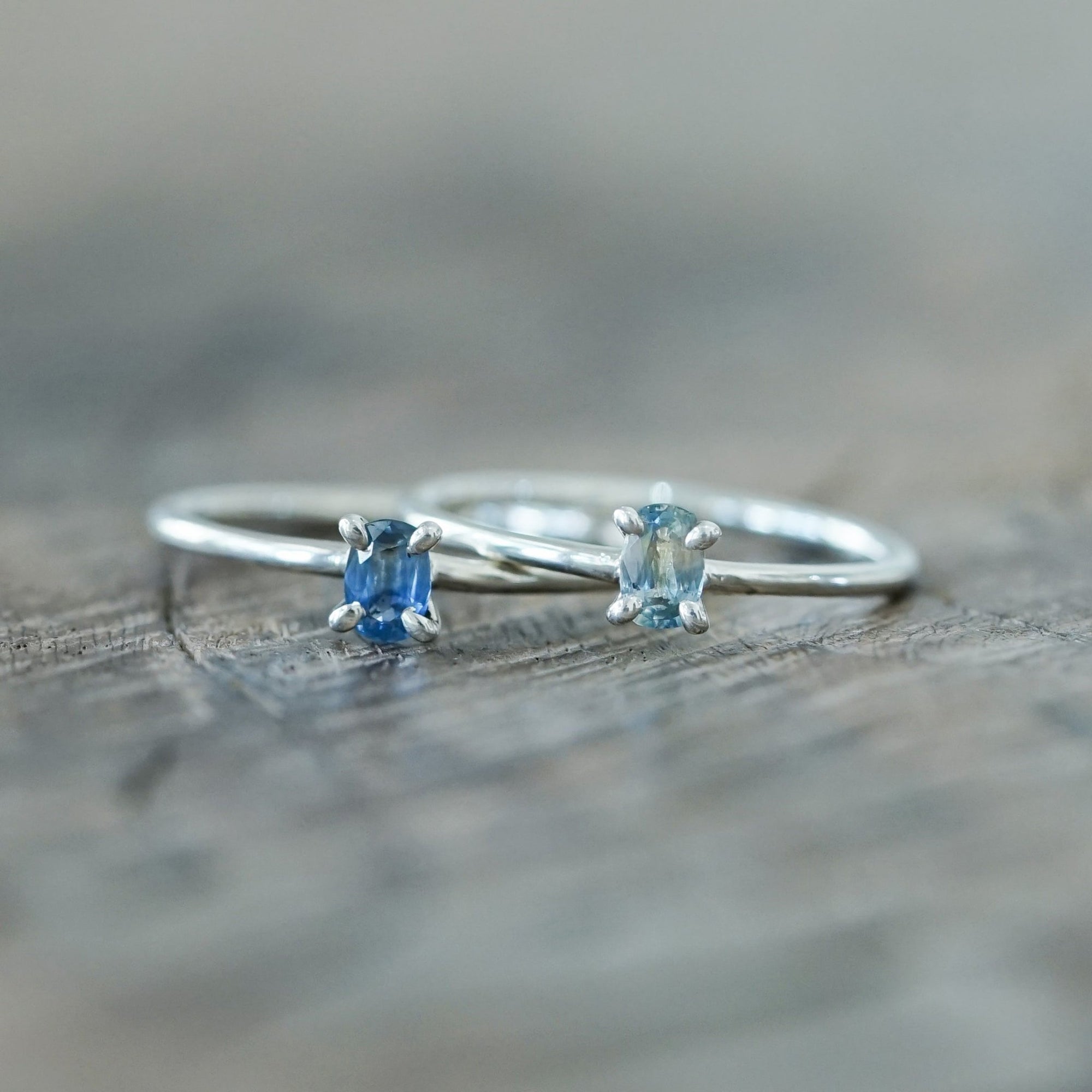 Bicolor Sapphire Ring - Gardens of the Sun | Ethical Jewelry