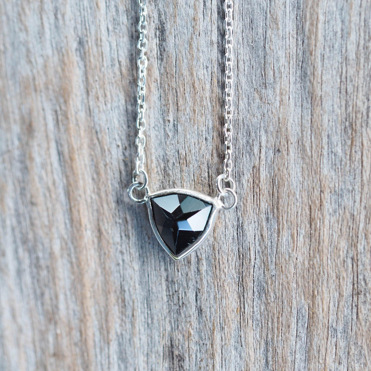 Black Spinel Necklace - Gardens of the Sun | Ethical Jewelry