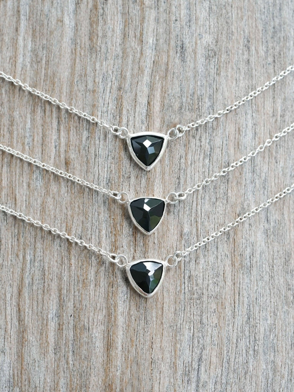 Black Spinel Necklace - Gardens of the Sun | Ethical Jewelry