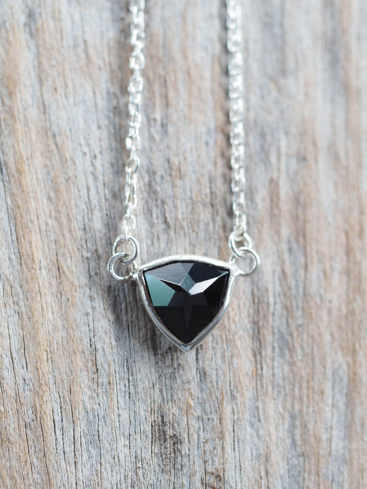 Black Spinel Necklace - Gardens of the Sun | Ethical Jewelry