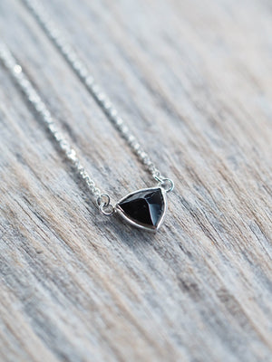 Black Spinel Necklace - Gardens of the Sun | Ethical Jewelry