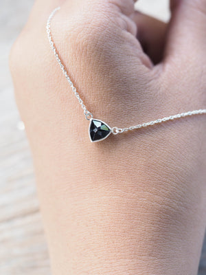 Black Spinel Necklace - Gardens of the Sun | Ethical Jewelry