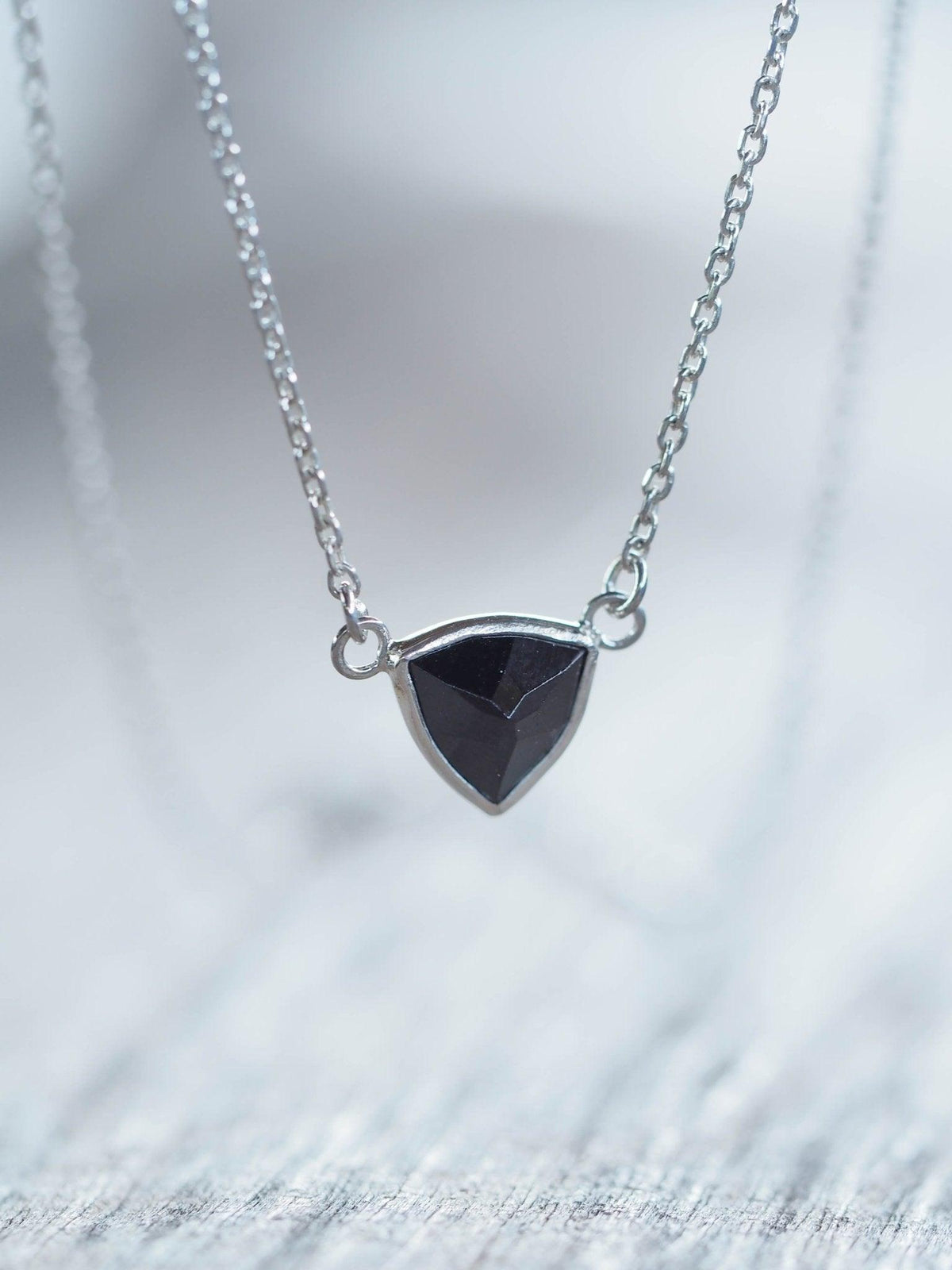 Black Spinel Necklace - Gardens of the Sun | Ethical Jewelry