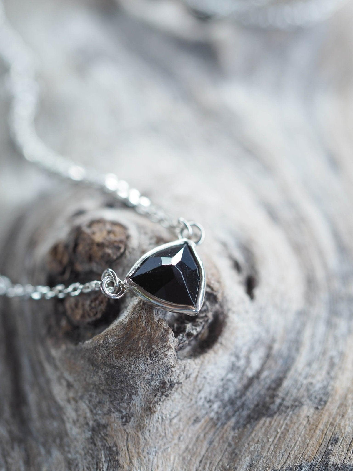Black Spinel Necklace - Gardens of the Sun | Ethical Jewelry