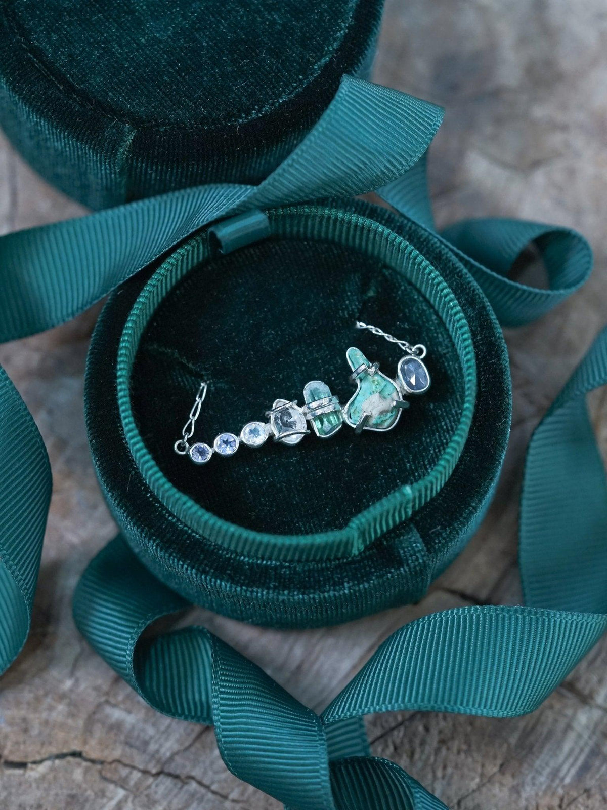 Blue Multistone Necklace - Gardens of the Sun | Ethical Jewelry