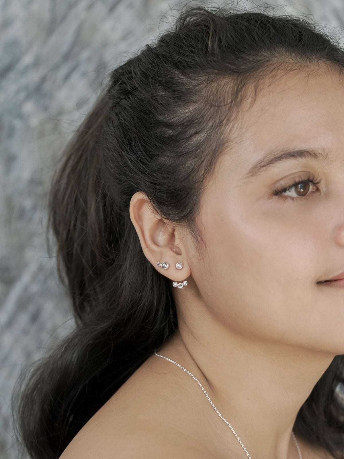 Blush Pearl and Spinel Earrings - Gardens of the Sun | Ethical Jewelry