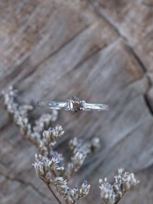 Borneo Diamond Ring with Prongs - Gardens of the Sun | Ethical Jewelry