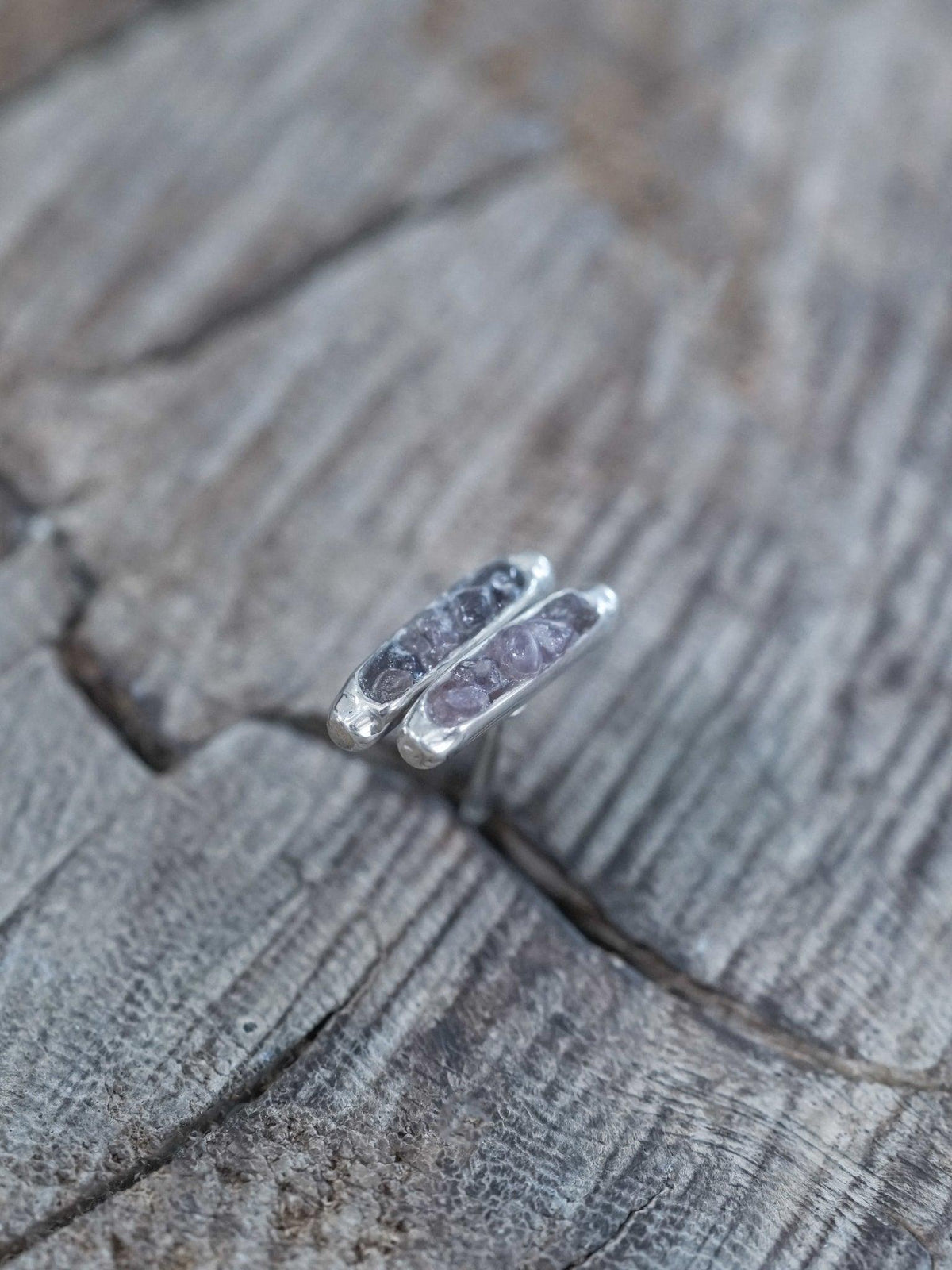 Borneo Sapphire Hidden Gems Earrings - Gardens of the Sun | Ethical Jewelry