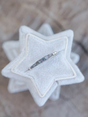 Borneo Sapphire Ring with Hidden Gems - Gardens of the Sun | Ethical Jewelry