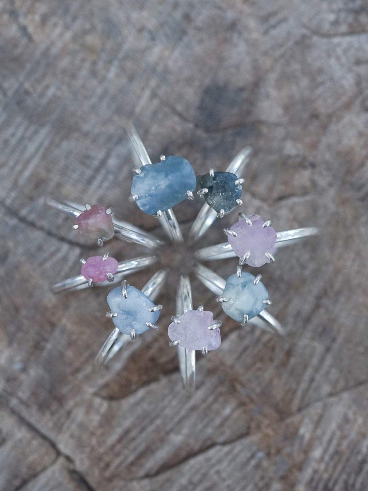 Borneo Sapphire Ring with Prongs - Gardens of the Sun | Ethical Jewelry