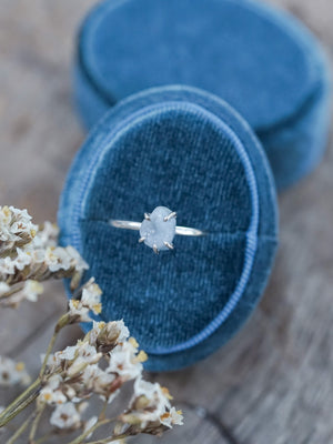 Borneo Sapphire Ring with Prongs - Gardens of the Sun | Ethical Jewelry