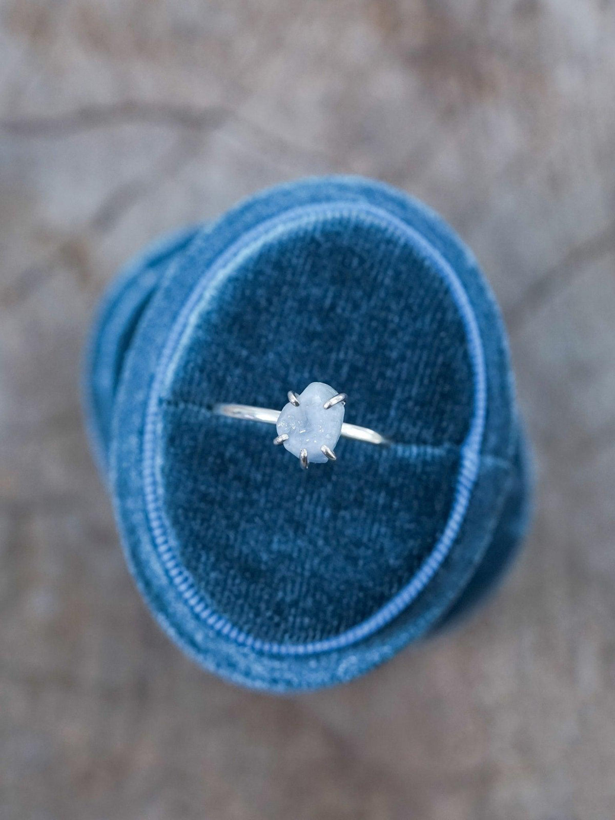 Borneo Sapphire Ring with Prongs - Gardens of the Sun | Ethical Jewelry
