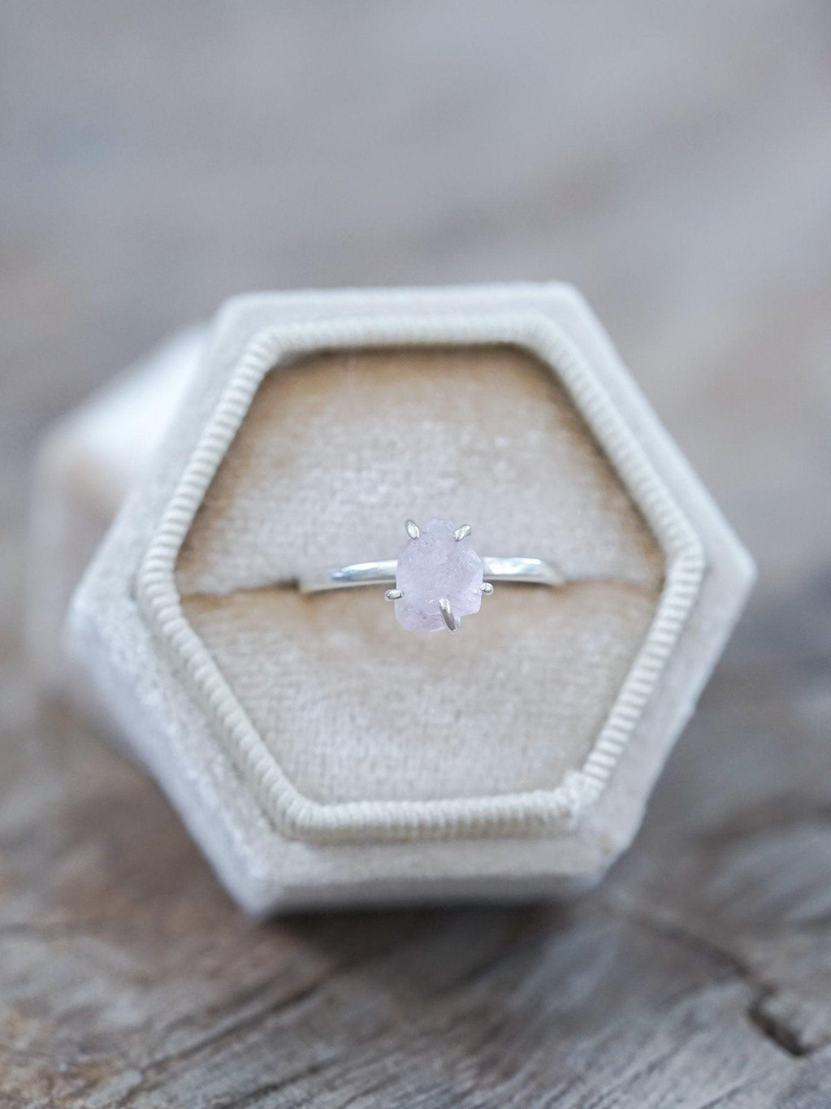 Borneo Sapphire Ring with Prongs - Gardens of the Sun | Ethical Jewelry