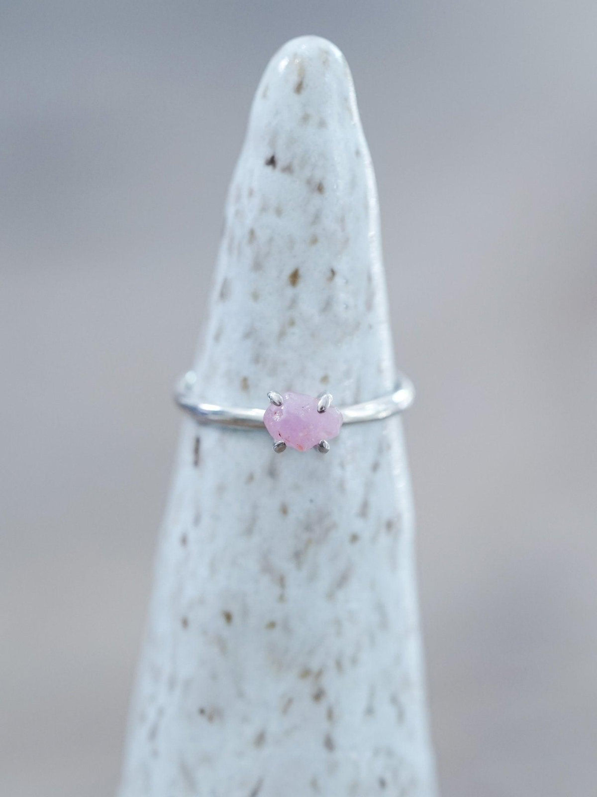 Borneo Sapphire Ring with Prongs - Gardens of the Sun | Ethical Jewelry