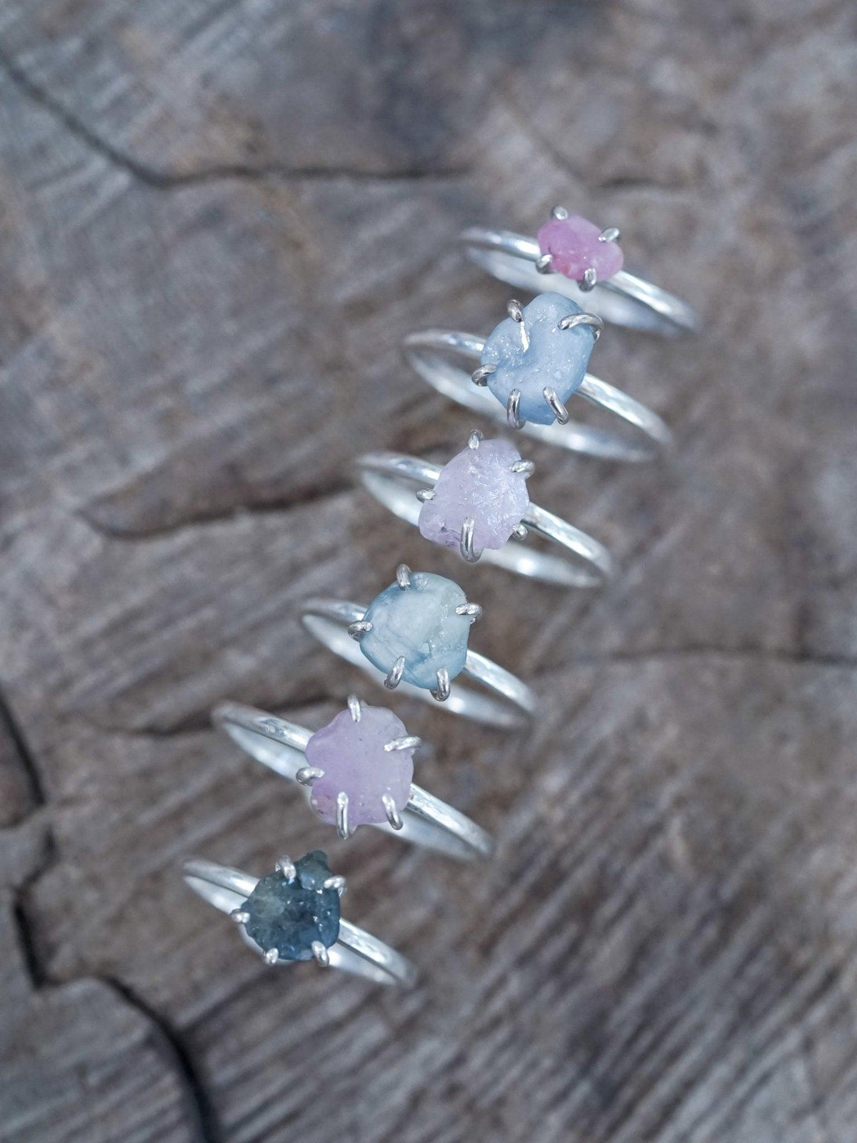 Borneo Sapphire Ring with Prongs - Gardens of the Sun | Ethical Jewelry