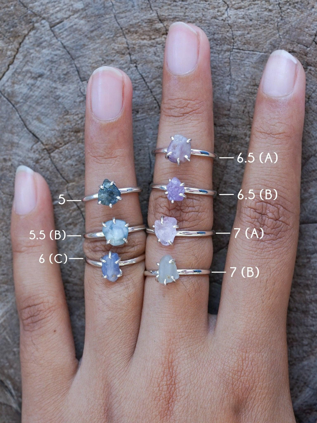 Borneo Sapphire Ring with Prongs - Gardens of the Sun | Ethical Jewelry