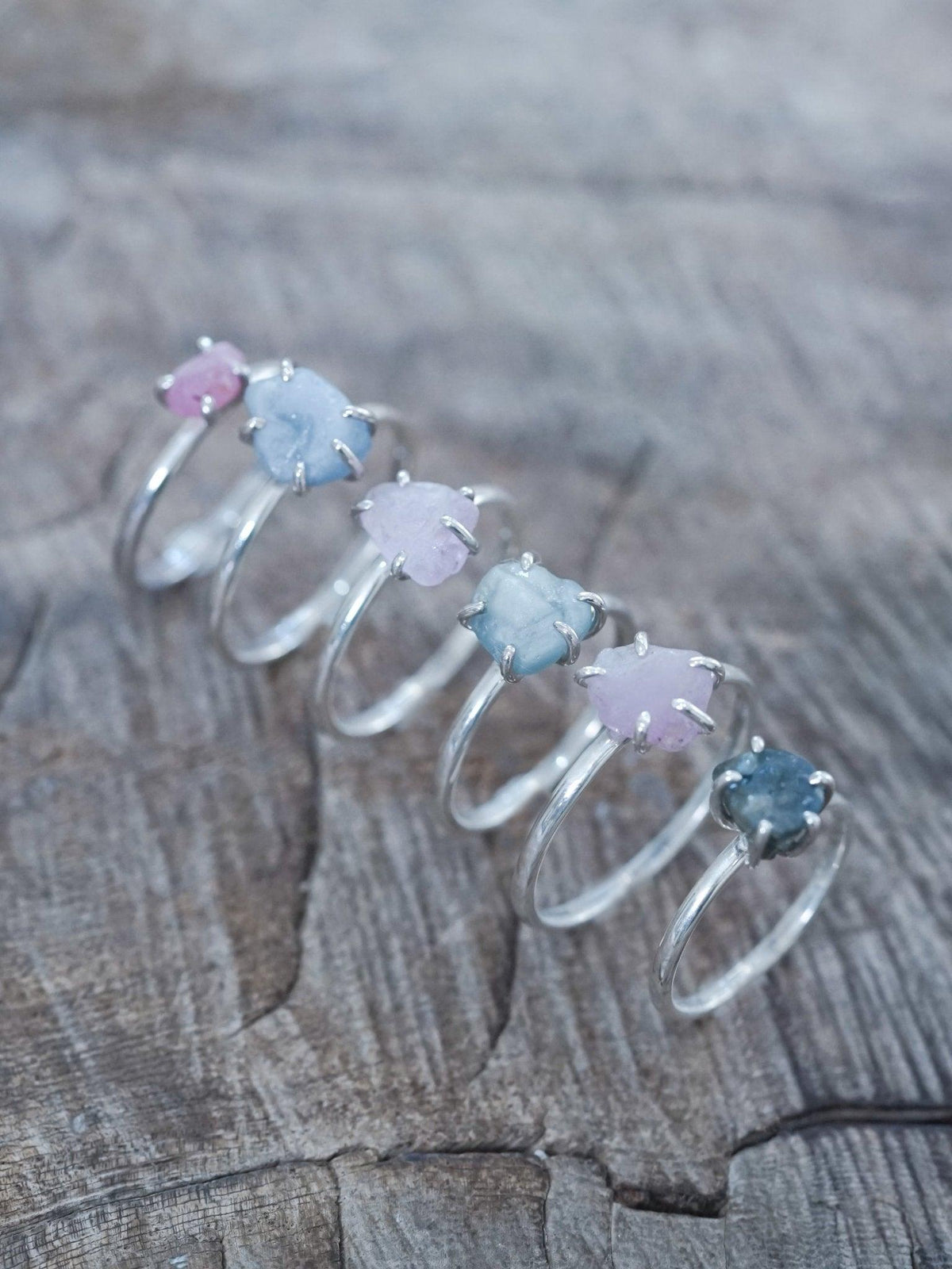 Borneo Sapphire Ring with Prongs - Gardens of the Sun | Ethical Jewelry