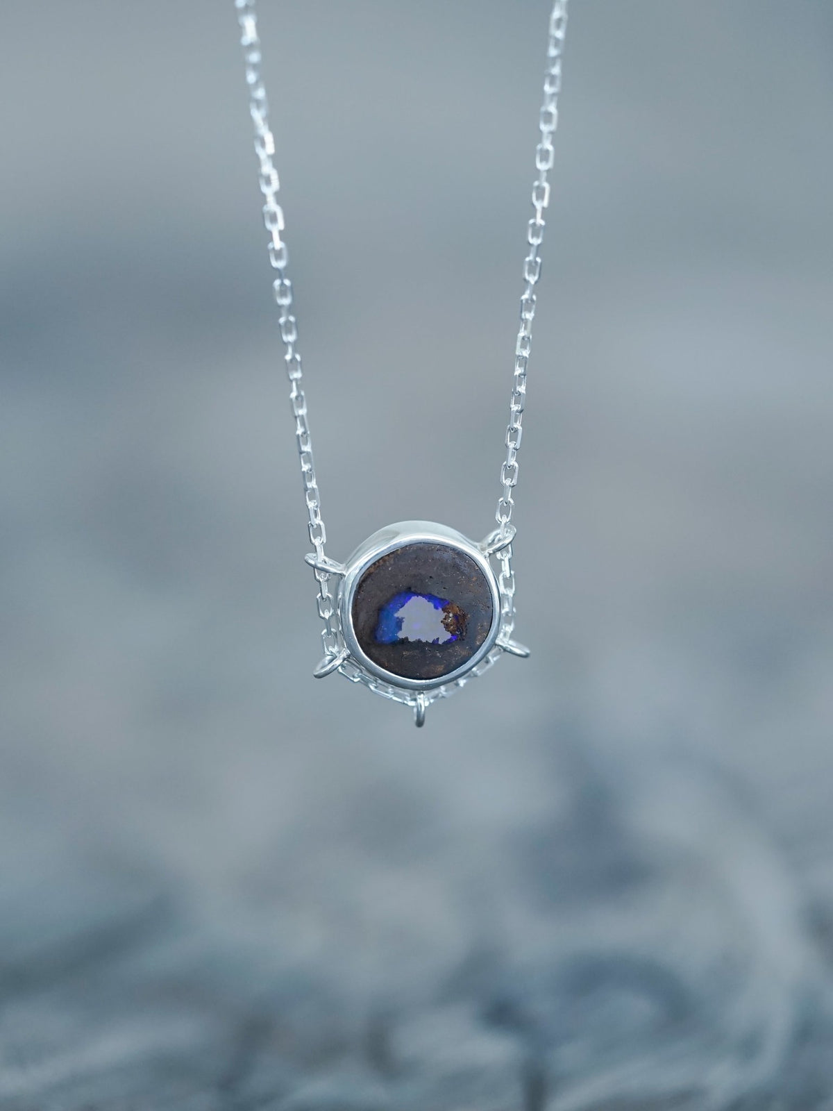 Boulder Opal Necklace - Gardens of the Sun | Ethical Jewelry