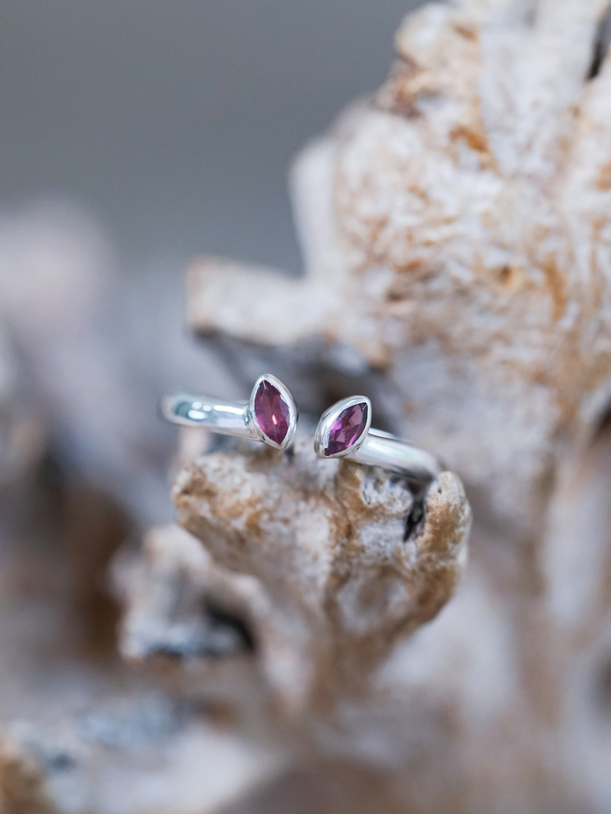 Bunny Garnet Ring - Gardens of the Sun | Ethical Jewelry