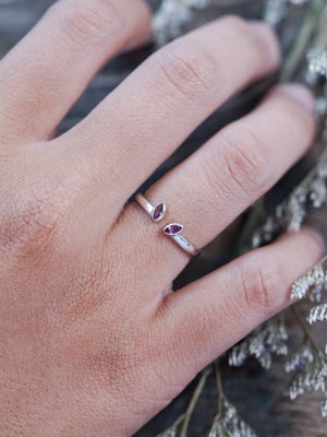 Bunny Garnet Ring - Gardens of the Sun | Ethical Jewelry