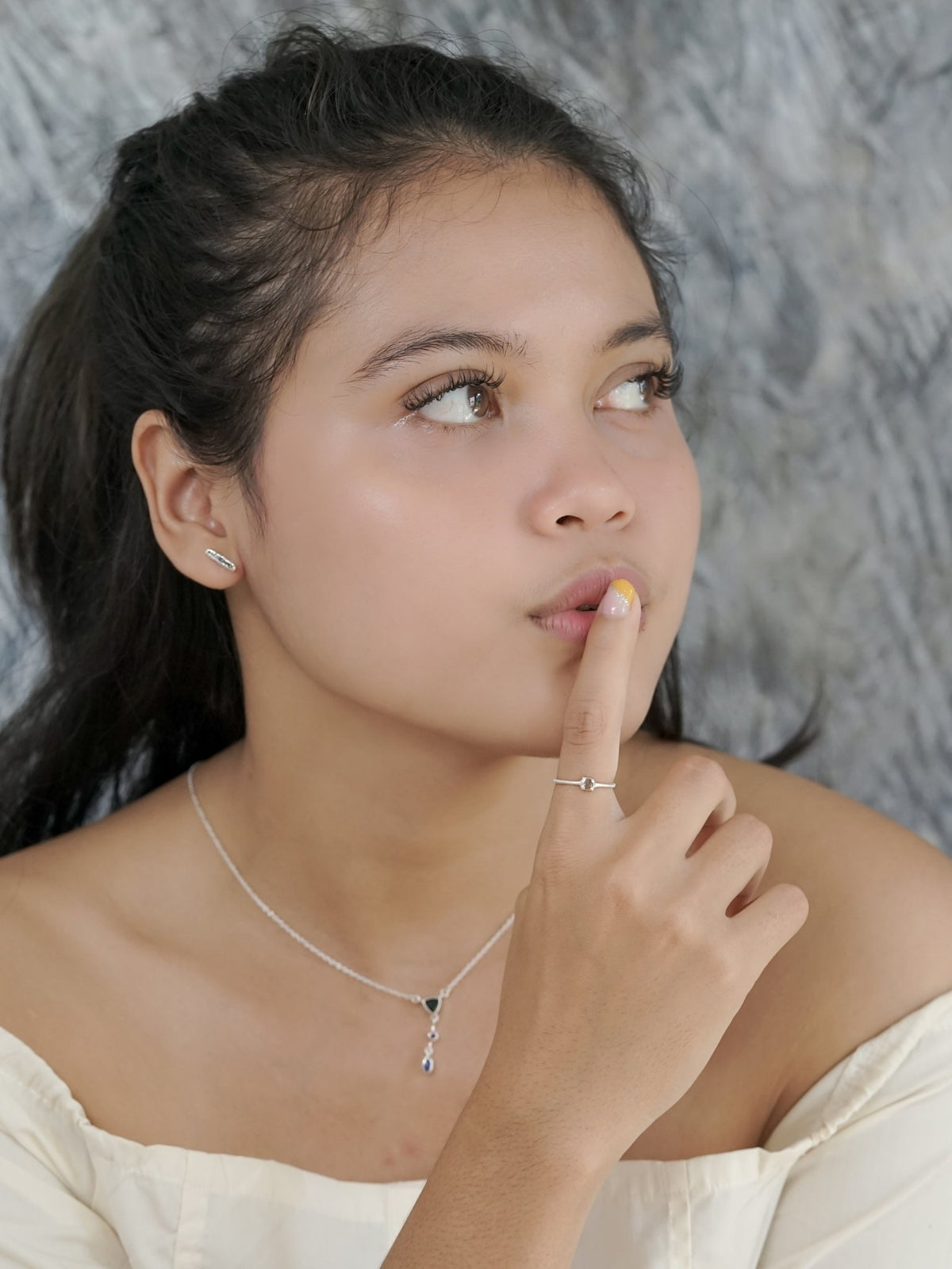 Callisto Rose Cut Sapphire Ring - Gardens of the Sun | Ethical Jewelry