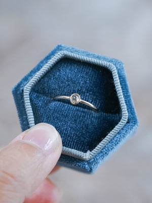 Canadian Champagne Diamond Ring in Ethical Gold - Gardens of the Sun | Ethical Jewelry