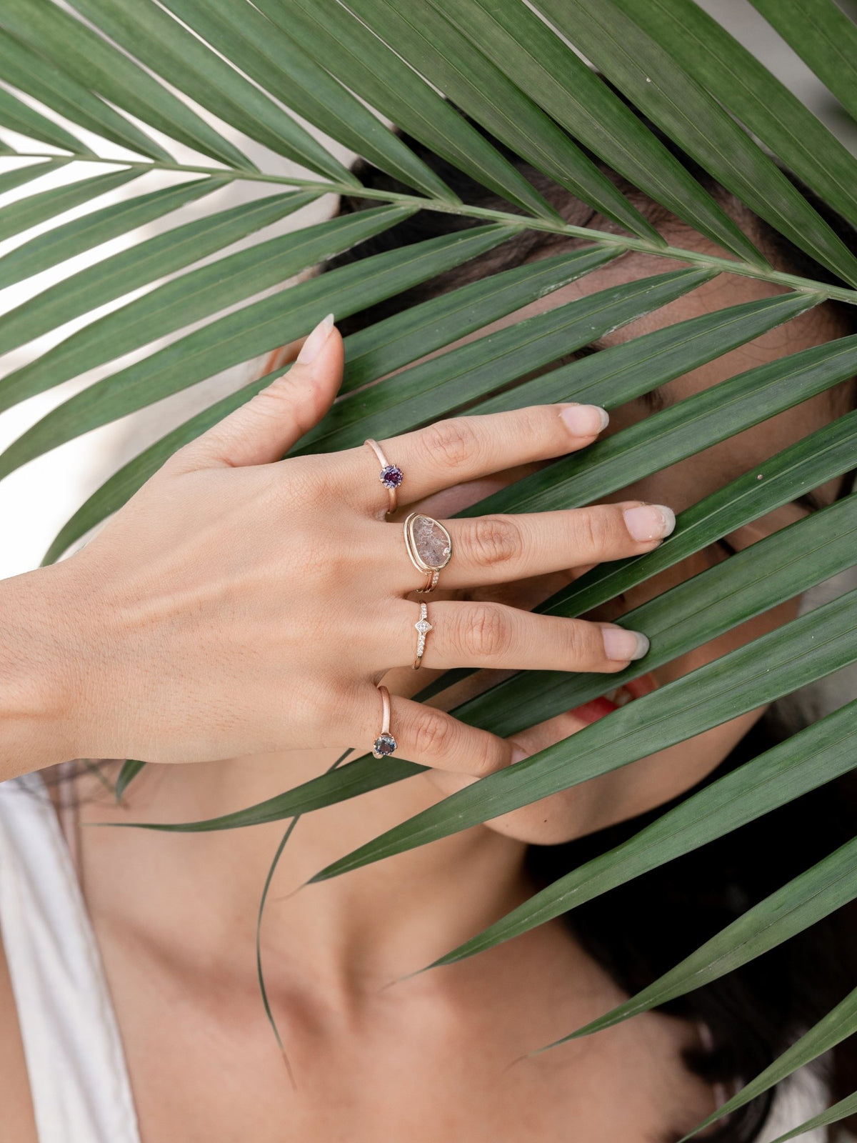 Canadian Kite Diamond Ring in Ethical Gold - Gardens of the Sun | Ethical Jewelry