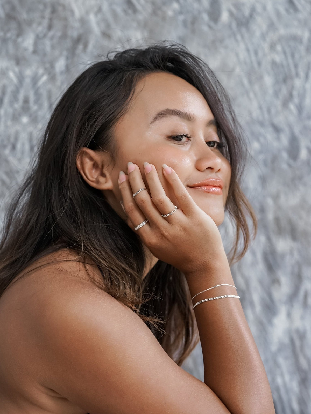 Center Patterned Band - Gardens of the Sun | Ethical Jewelry