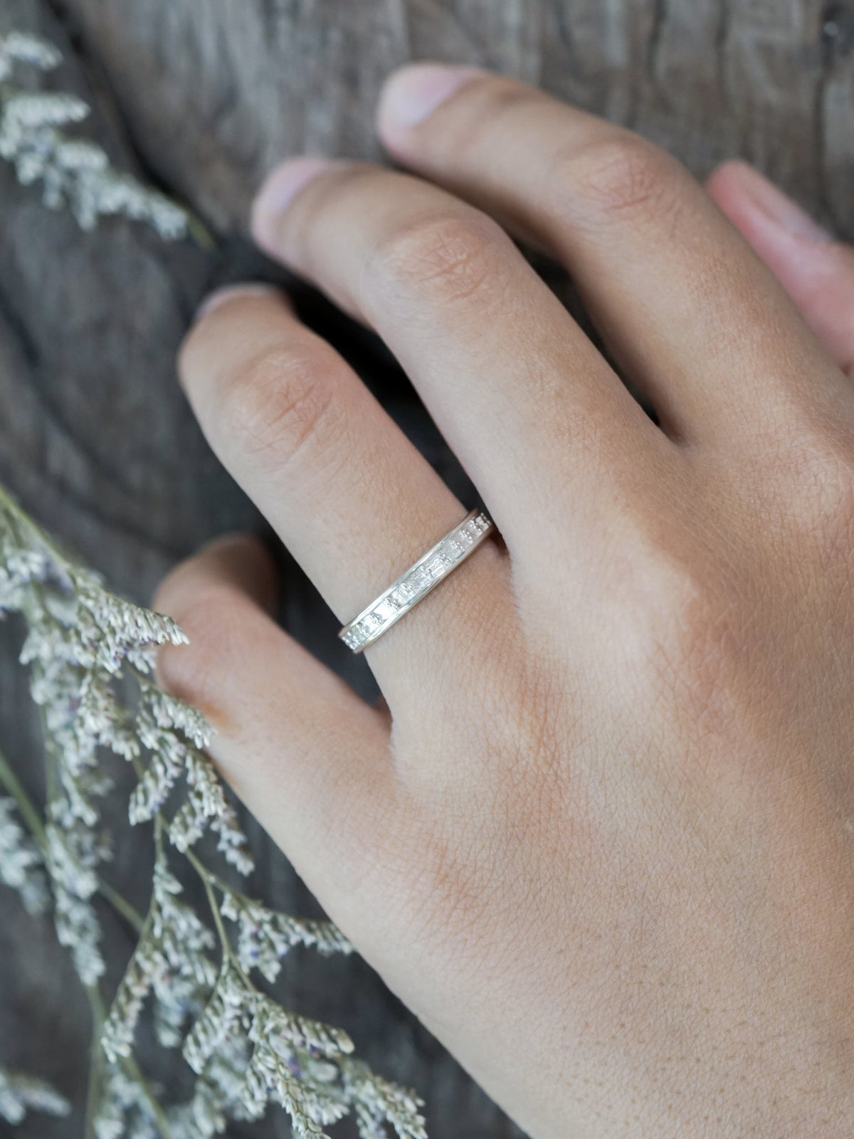 Center Patterned Band - Gardens of the Sun | Ethical Jewelry