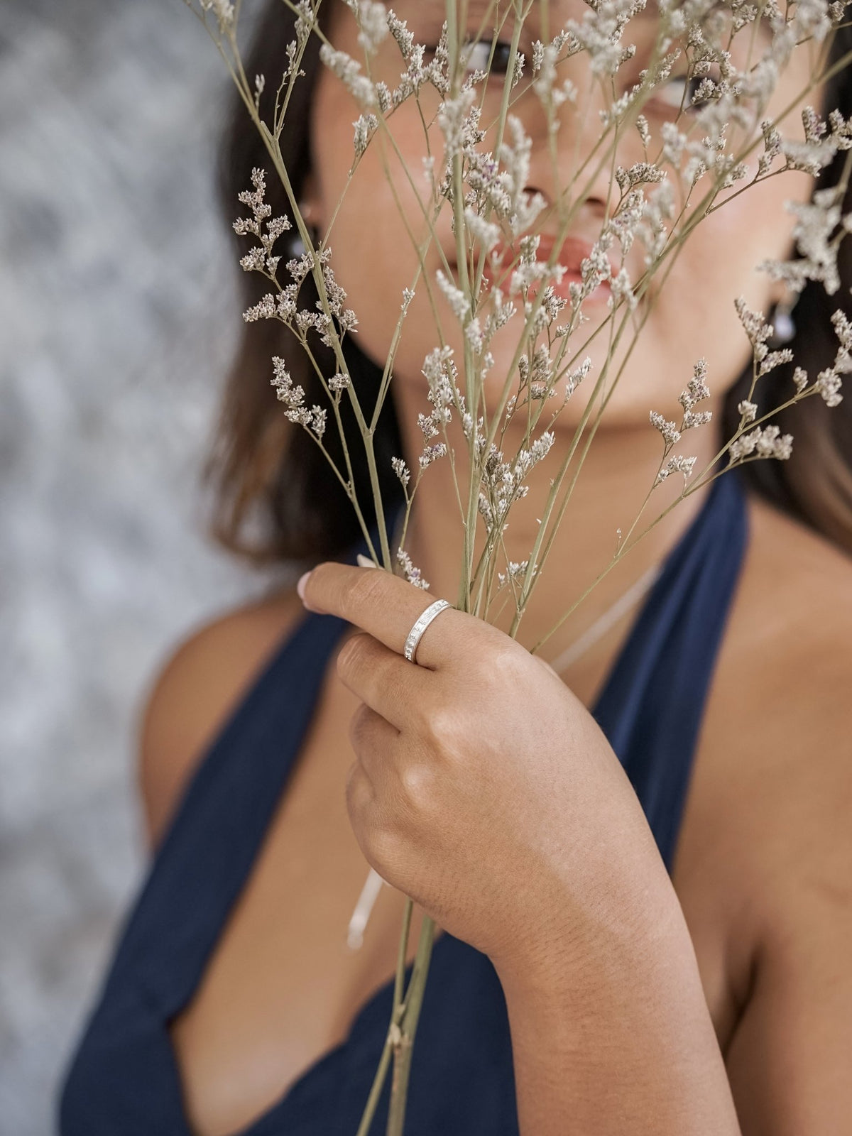 Center Patterned Band - Gardens of the Sun | Ethical Jewelry