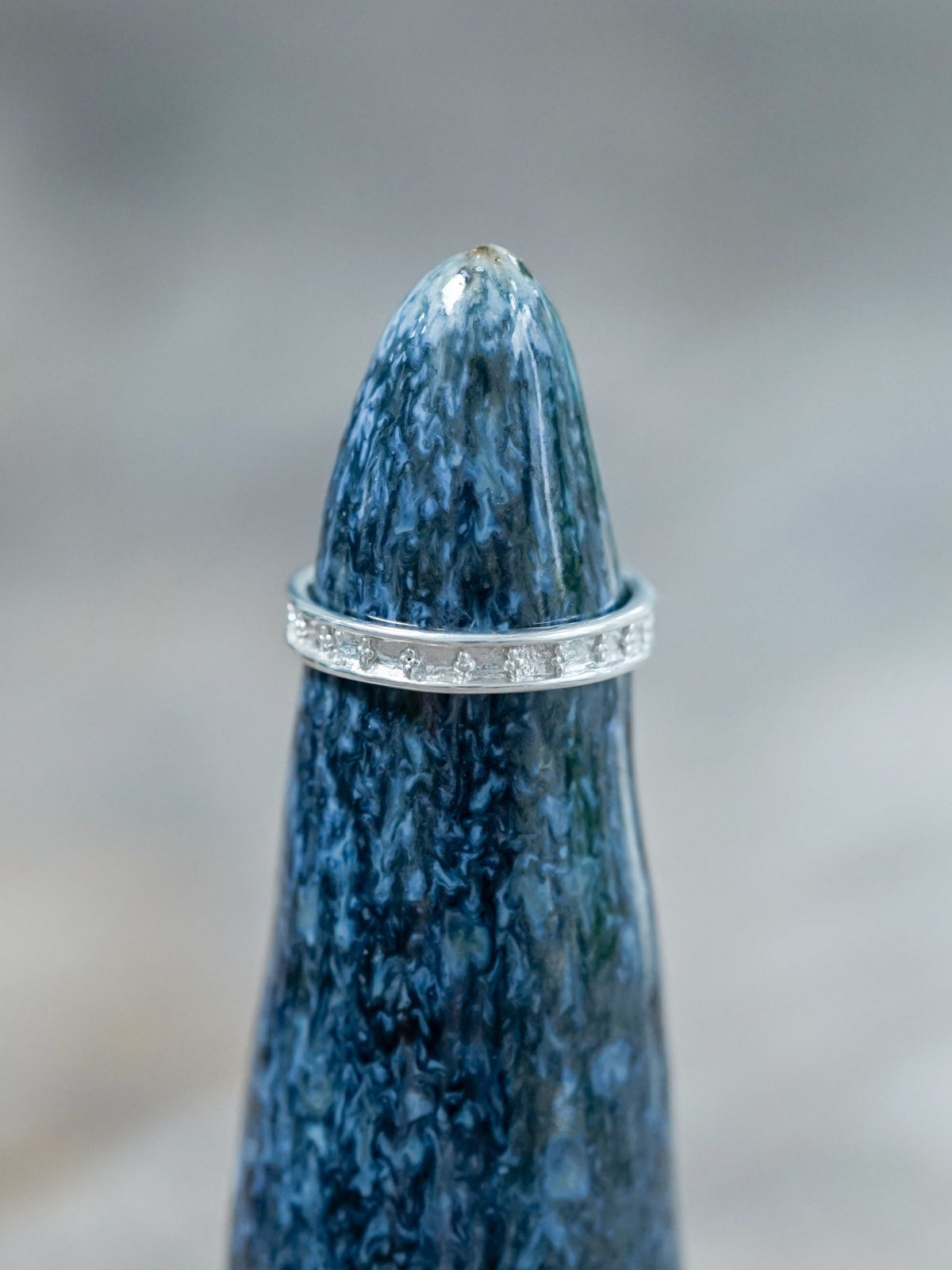 Center Patterned Band - Gardens of the Sun | Ethical Jewelry