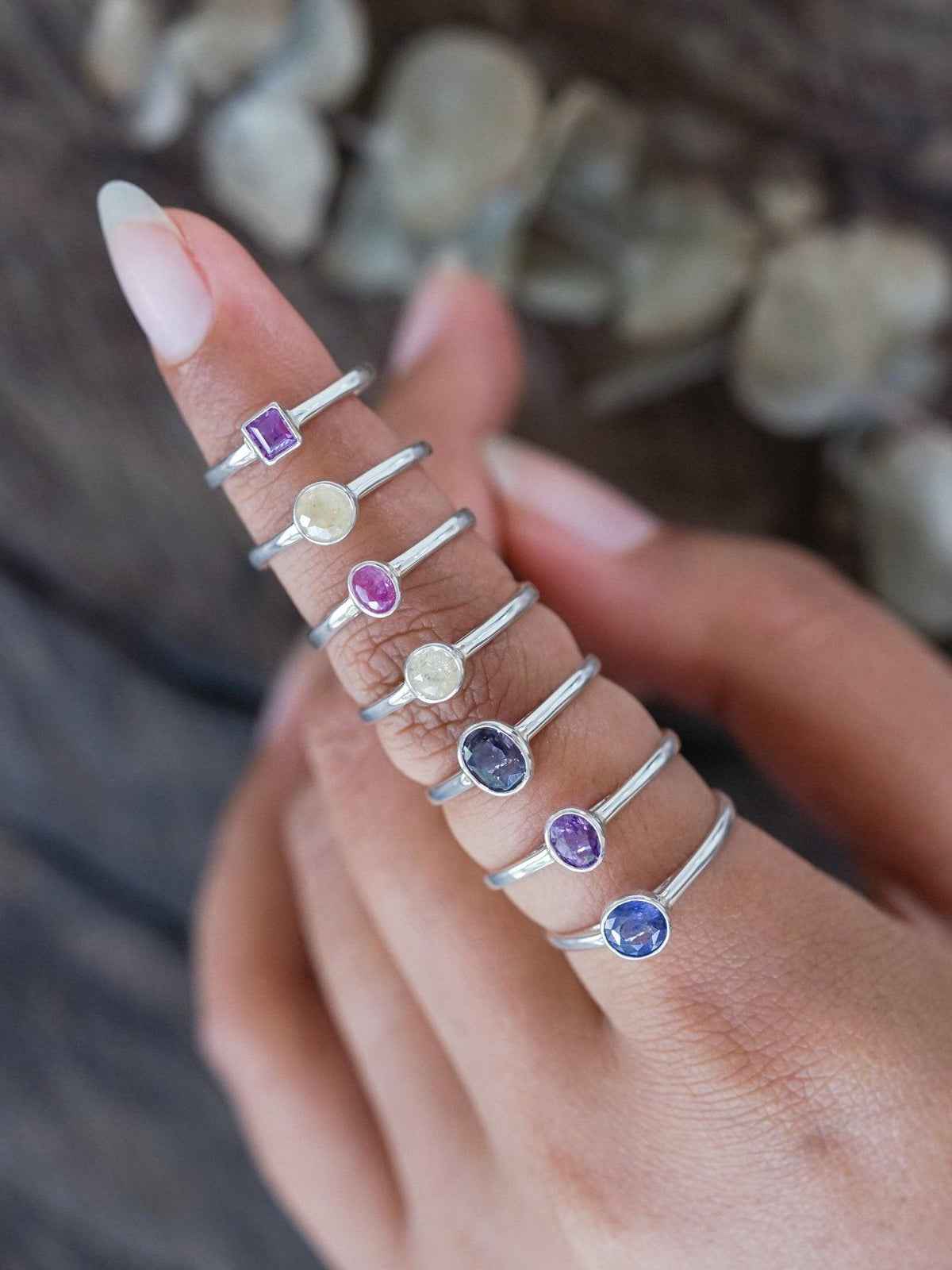 Ceylon Sapphire Ring - Gardens of the Sun | Ethical Jewelry