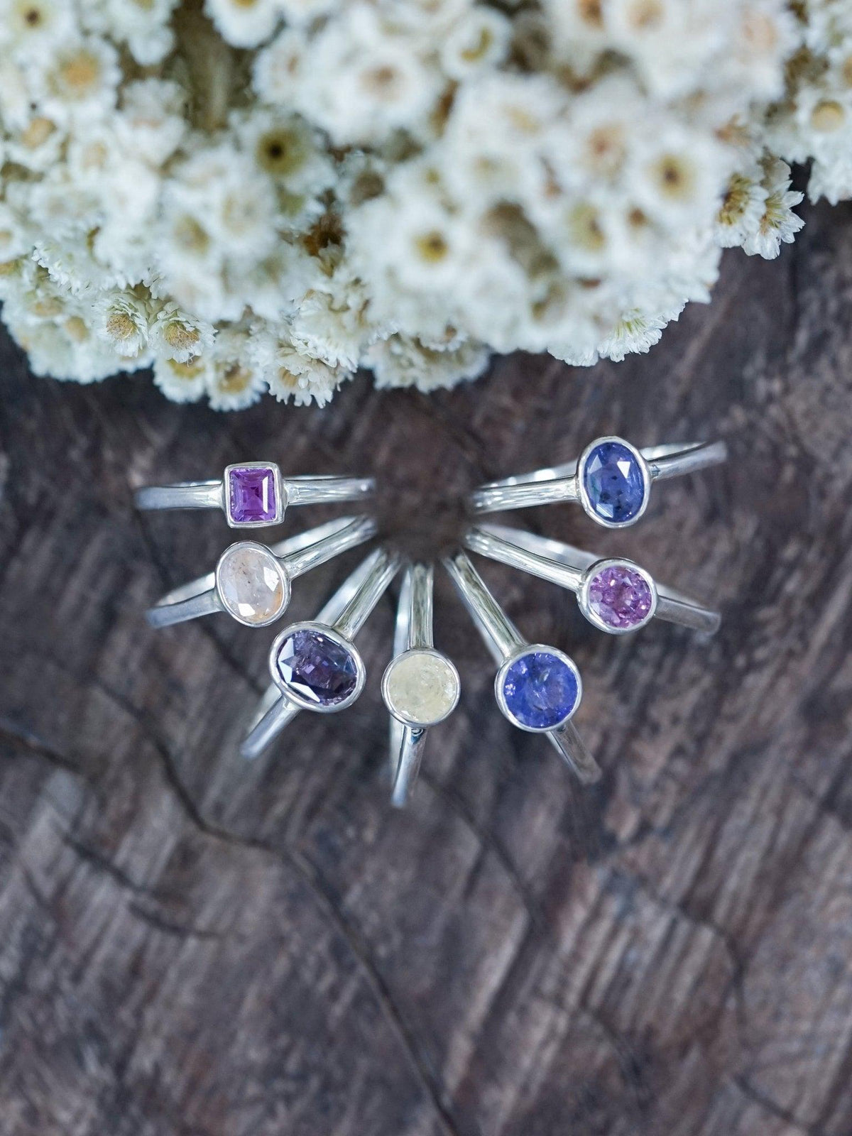 Ceylon Sapphire Ring - Gardens of the Sun | Ethical Jewelry