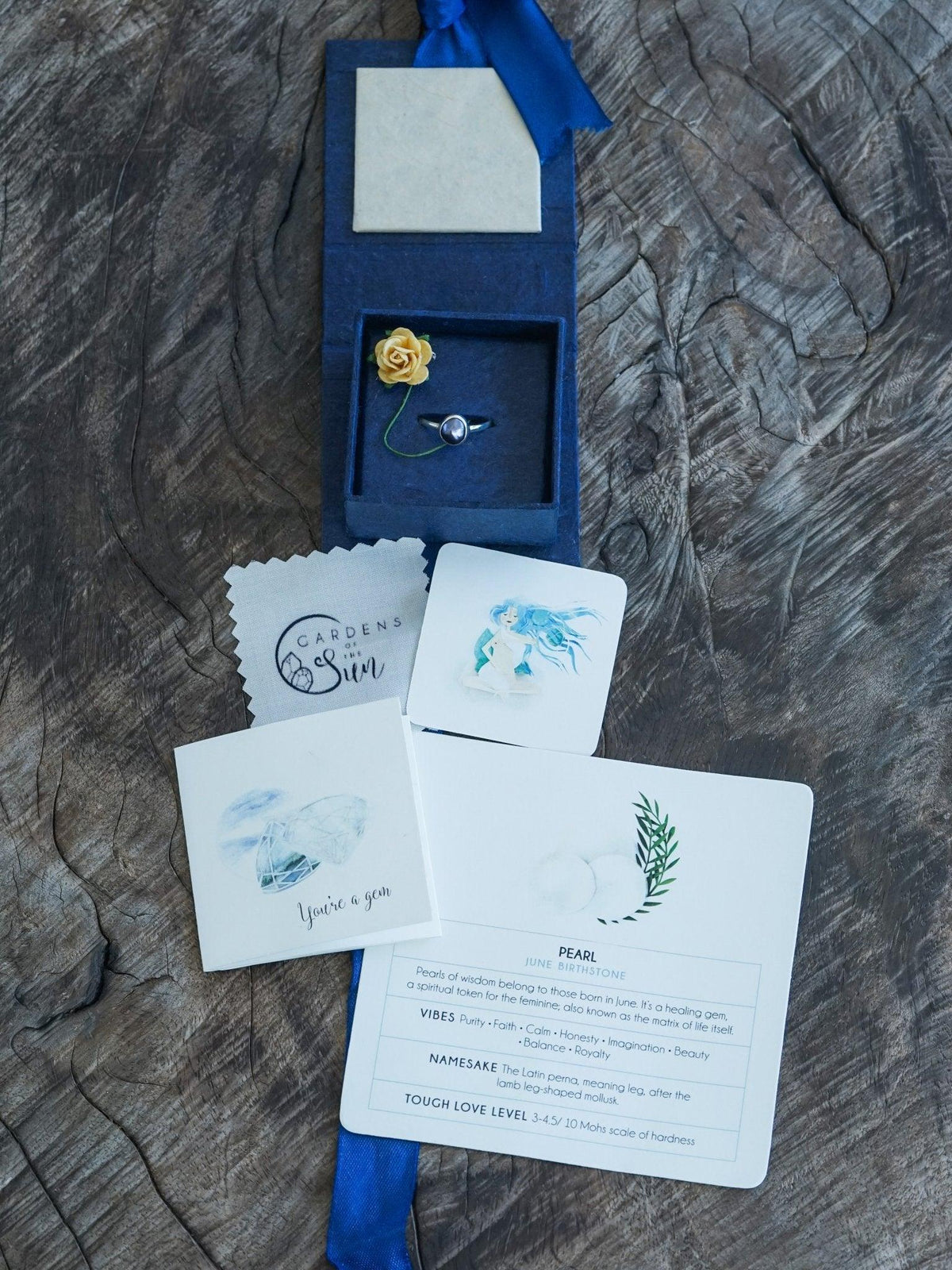 Ceylon Sapphire Ring - Gardens of the Sun | Ethical Jewelry