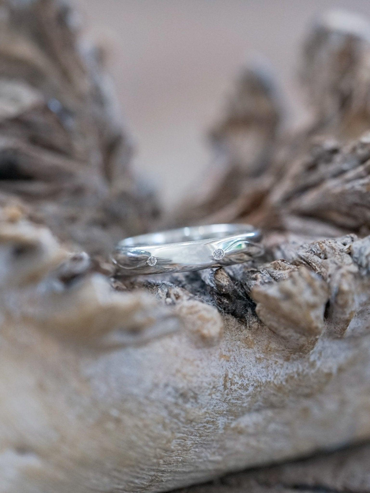 Connected Souls Wedding Band in Silver - Gardens of the Sun | Ethical Jewelry