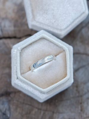 Connected Souls Wedding Band in Silver - Gardens of the Sun | Ethical Jewelry
