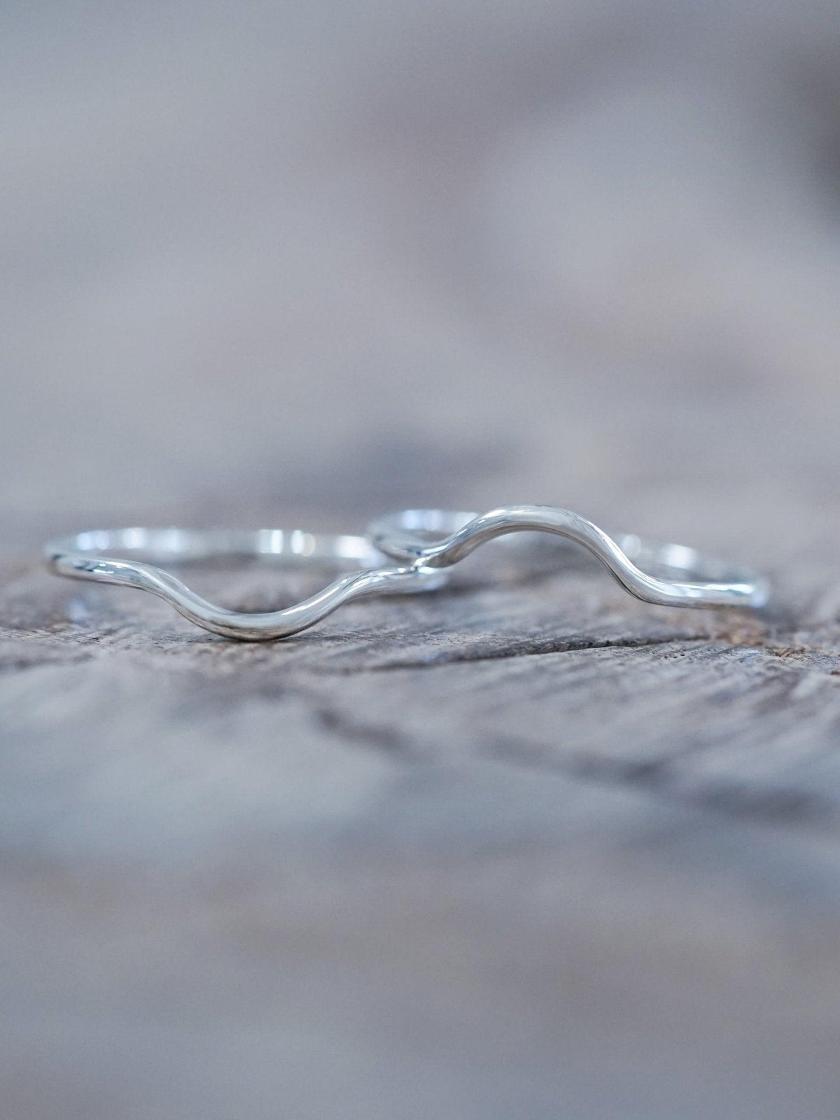 Curved Nesting Band - Gardens of the Sun | Ethical Jewelry