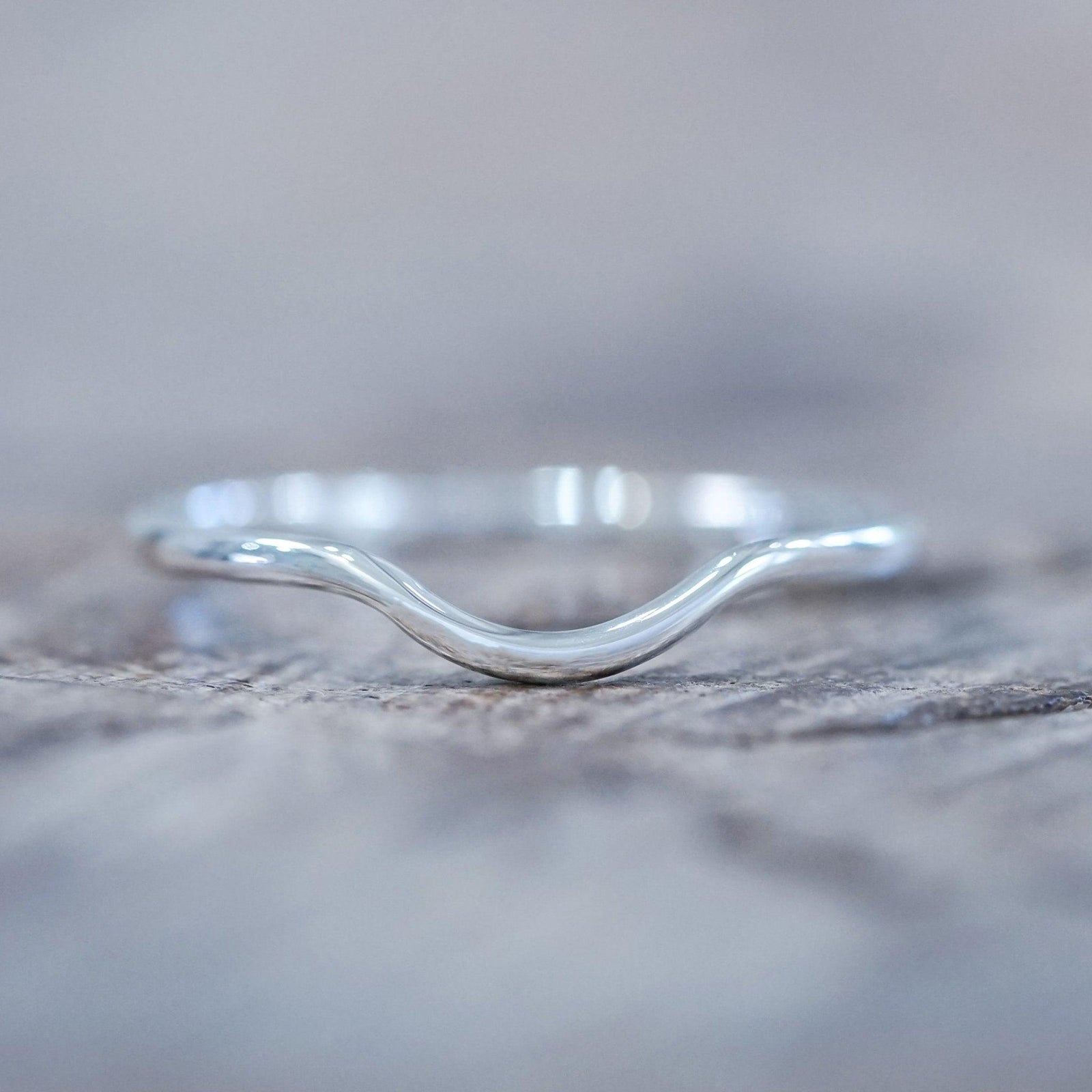 Curved Nesting Band - Gardens of the Sun | Ethical Jewelry