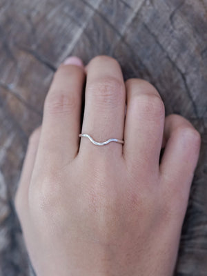 Curved Nesting Band - Gardens of the Sun | Ethical Jewelry