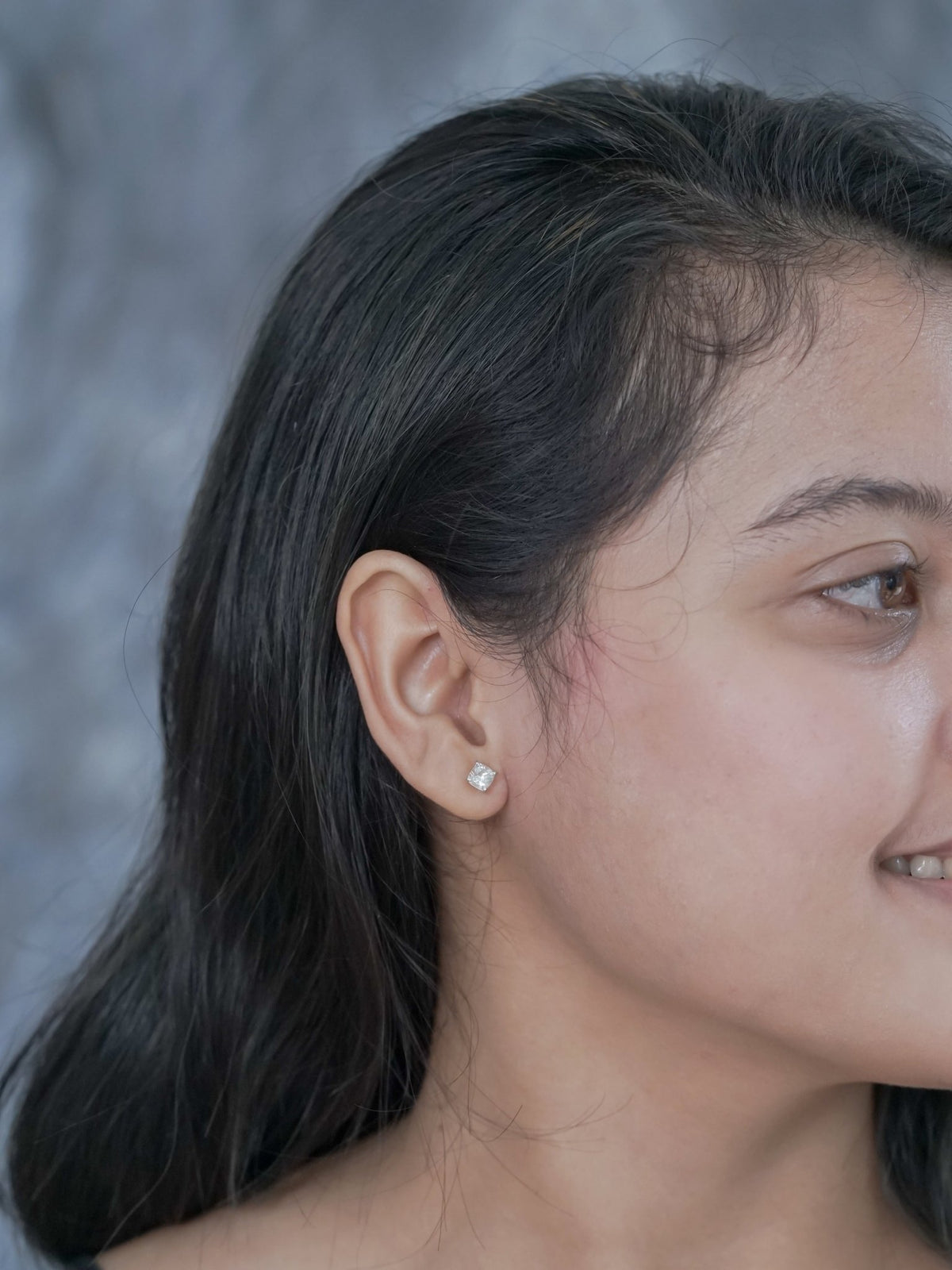 Cushion Green Amethyst Earrings - Gardens of the Sun | Ethical Jewelry