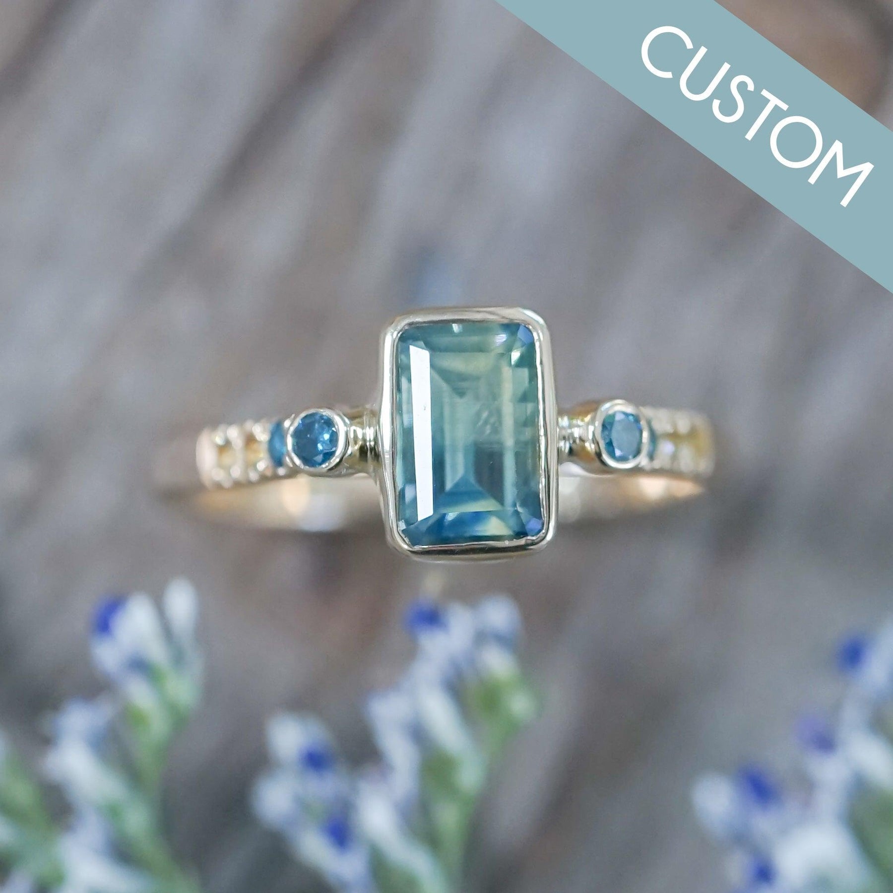 Custom Gemstone Engagement Rings - Gardens of the Sun | Ethical Jewelry